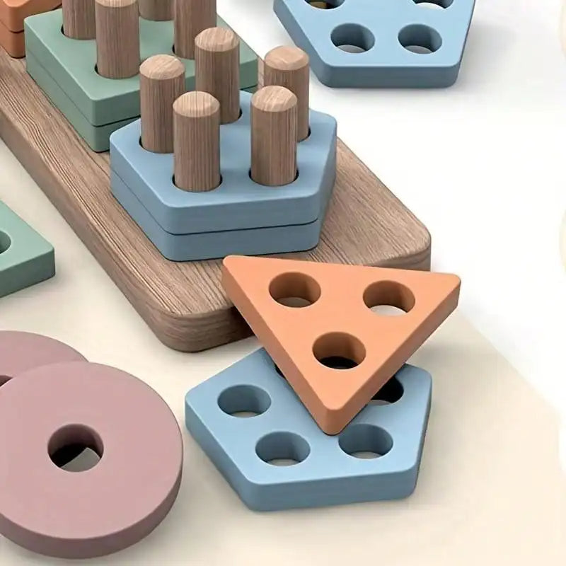 Montessori Wooden Shape Toy