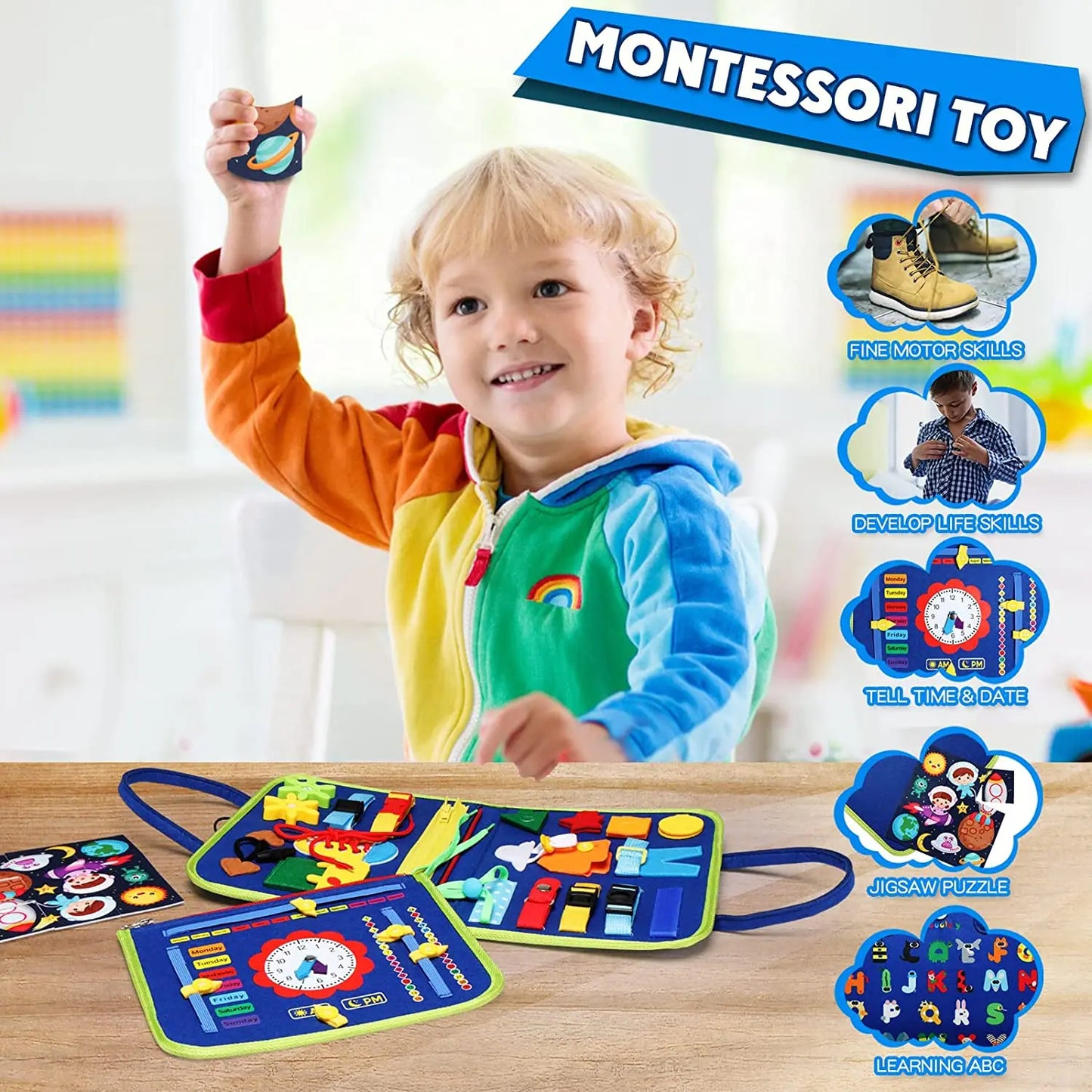 Montessori Busy Board