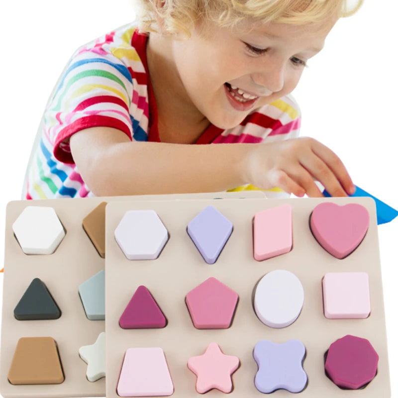 Bitable Silicone Montessori Puzzle